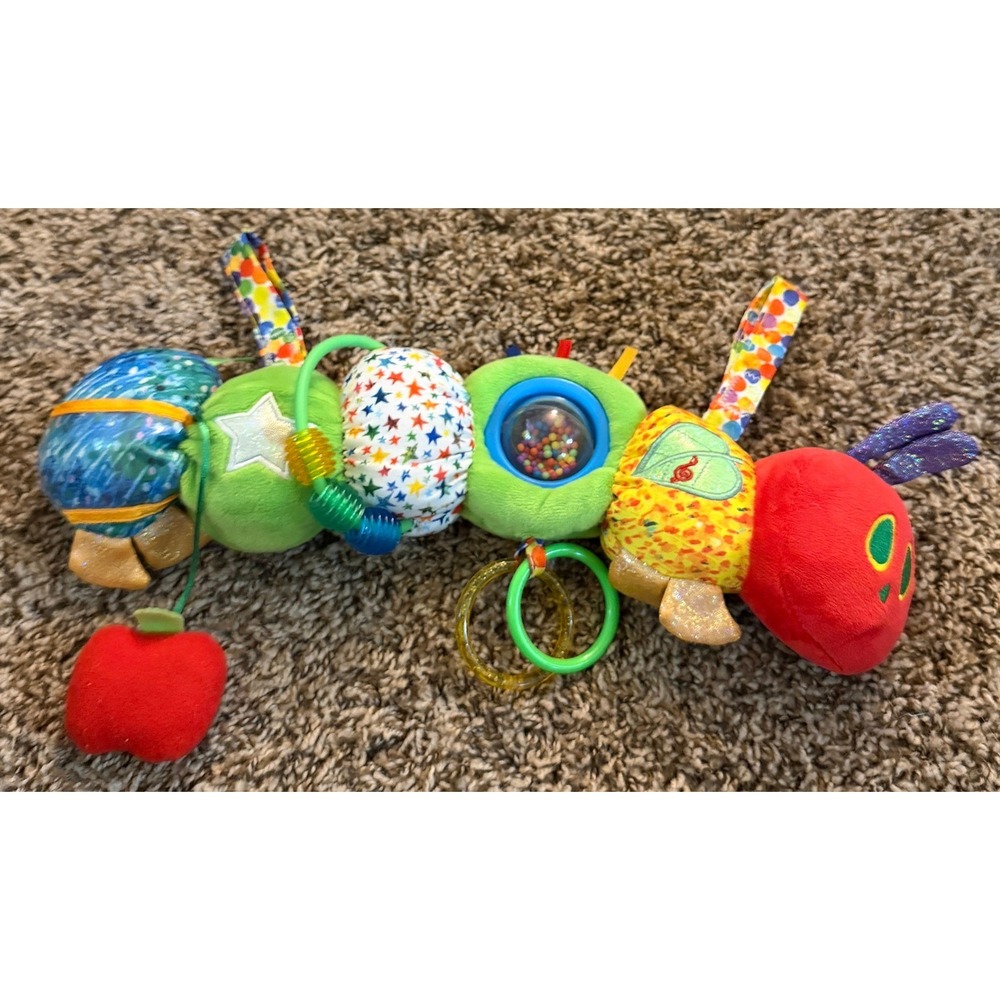 Kids Preferred Eric Carle The Very Hungry Caterpillar Plush Activity Toy
